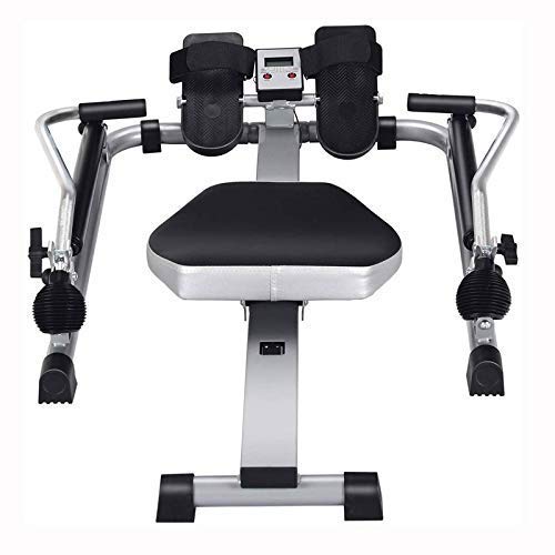 Image of Foldable Rowing Machines Rowing Machine for House Use Foldable Indoor Hydraulic Djustable Resistance Rowing Machine Multifunctional Rowing for Men Women and Children