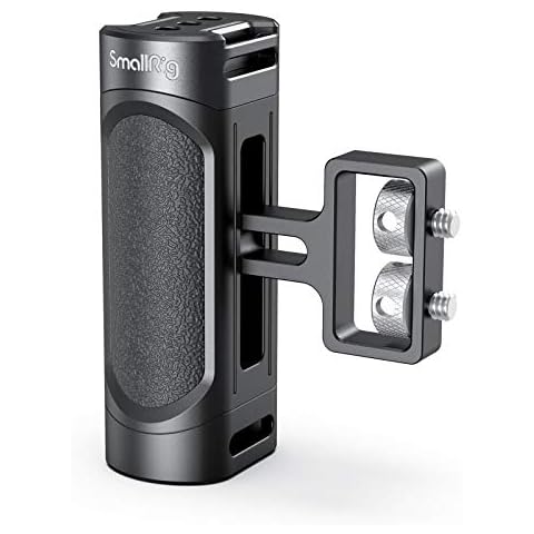 SMALLRIG Mini Side Handle with Threaded Holes, Adjustable Camera Cage Mini Side Grip - 2916 Cover