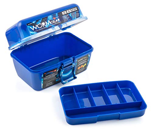 Southbend Wg-Tb88-B Wormgear 88Pc Ld D Tackle Box Blue, Multi #TOP3
