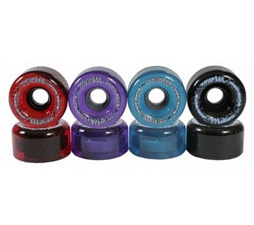 Sure-Grip Motion Roller Skate Wheel, 62mm, Black