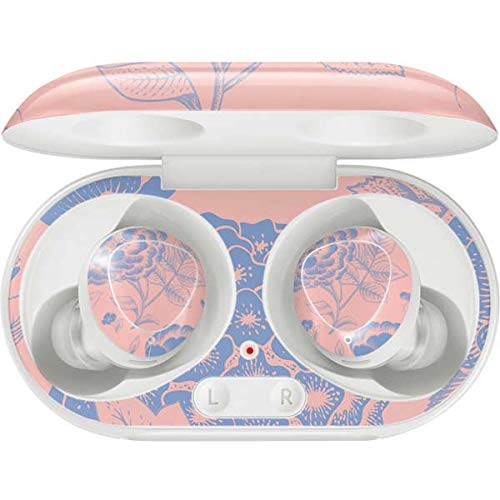 Skinit Decal Audio Skin Compatible with Galaxy Buds+ - Officially Licensed Skinit Originally Designed Rose Quartz & Serenity Floral Design