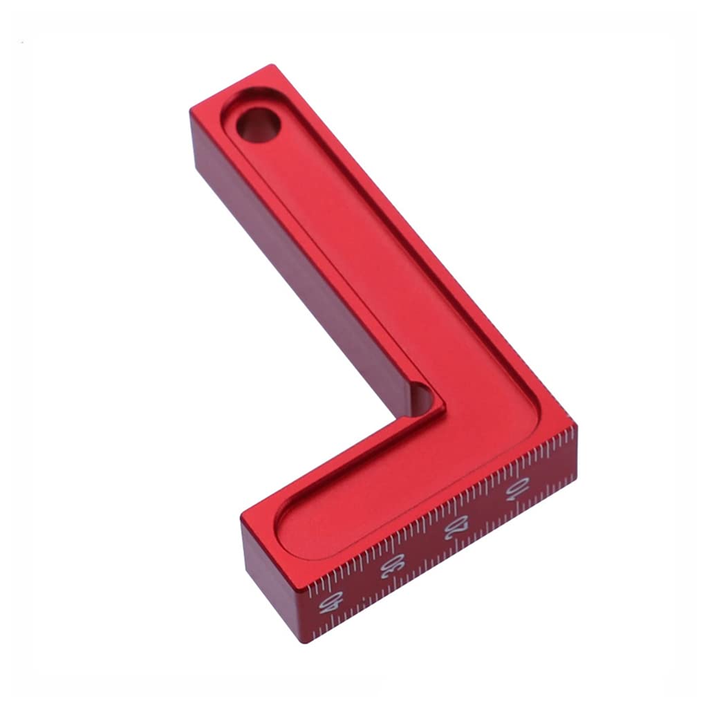 YZYDF 90 Degree Positioning Ruler Aluminum Alloy Positioning Ruler for Picture Frame Woodworking Carpenter Clamping Tool