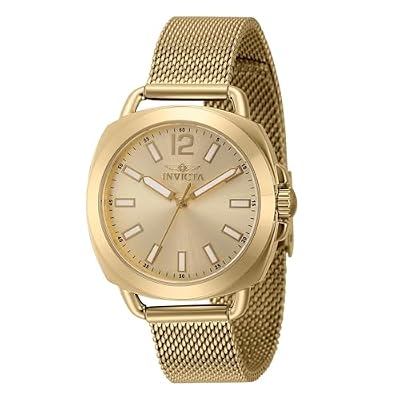 Invicta Wildflower Orologio da Donna in acciaio inossidabile con movimento Quarzo - 32mm, Bianco/Oro
