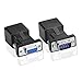 Produktbild SIENOC 1 Paar DB9 9 Pin auf RJ45 Buchse Connector Extender Card Stecker auf RJ45 Buchse + Buchse auf RJ45 Buchse Adapter