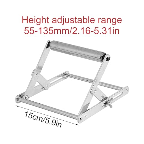 Support de scie réglable pliable anti vibration pour atelier sain