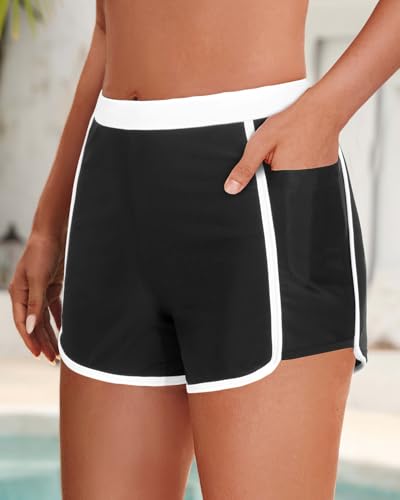 Tempt Me Women Two Piece Tankini Swimsuits - Swimsuits with Pockets Shorts Tummy Control Bathing Suit Athletic Swimwear3