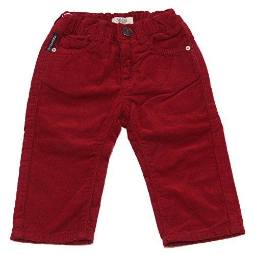 Pantalon Armani Baby bordeaux en velours anti irritation pour la peau de bébé