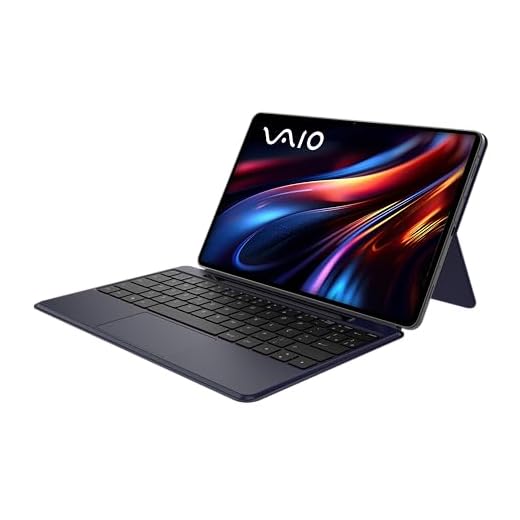 Tablet VAIO TL12 8GB 256GB Octa-Core UNISOC T820, Tela AMOLED 12.6” 2.5k, com Teclado Inteligente, Capa Protetora e Caneta VAIO PEN, 5G WiFi, 10.090 mAh, Android 15, Câmera 13MP + Selfie 12MP - Preto