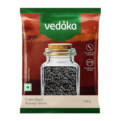 Image of Amazon Brand - Vedaka Cumin Black (Kalonji) whole, 100 g