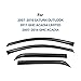 Window Visors Rain Guards Shield for 2007-2016 GMC Acadia, Out-Channel Window Vent Wind Deflectors Visors Shades for 2007-2010 Saturn Outlook 2017 Acadia Limited