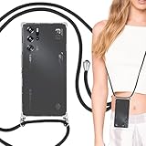 Nubia REDMAGIC 9 Pro ケース クリア 透明 カバー REDMAGIC 9s Pro ショルダー 掛縄け ストラップ付き 斜めがけ 携帯ケース 適用 レッドマジック9プロ スマホケース Heofuixt ソフト tpu バンパーケース 耐衝撃 肩掛け ストラップ 斜め掛け クリアケース 首掛け ショルダーケース 透明カバー 携帯カバー 薄型 軽量 case TPU クリア