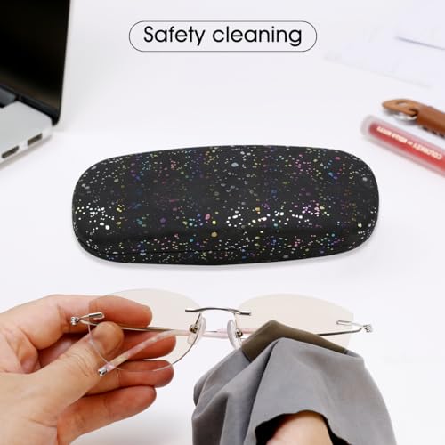 Image of PERFECTSIGHT Hard Shell Eyeglasses Case, Kawaii Protective Glasses Case for Kids, Cute Eyeglass Case for Women Men Girls