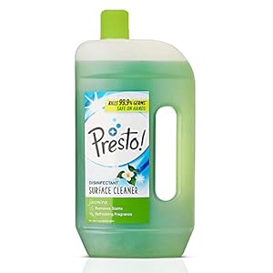 Amazon Brand – Presto! Disinfectant Surface/Floor Cleaner – 975 ml (Jasmine)