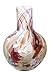 Produktbild GILDE GLAS art Deko Vase Blumenvase - Glasvase aus Farbglas - Deko Wohnzimmer Geschenk für Frauen Höhe 21 cm Braun Rot