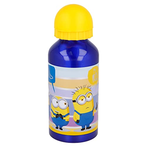 Minions 2 Gourde en Aluminium réutilisable pour Enfants 400 ML