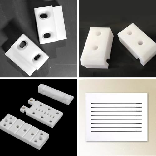 Image of HDPE Sheet，High Density Polyethylene Board Solid Plastic Block Plastic Board for DIY Projects Machining Home Decor Handcrafts (2, 24x12x1 /2Inch)