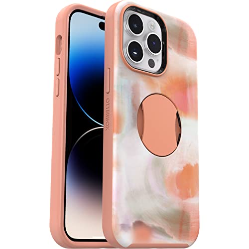 Coque OtterBox pour iPhone 14 Pro Max avec poignée intégrée coloris pêche compatible MagSafe