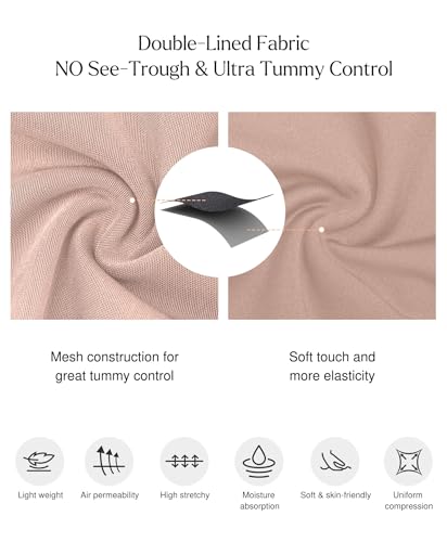 Image of Popilush Shapewear Bodysuits for Women Tummy Control Body Suits Corset Tops