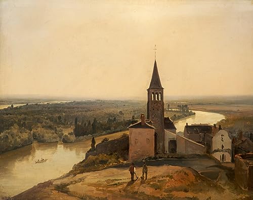 Tableau Près de Rouen : illuminez votre salon avec cette affiche d'art chic 60x90cm