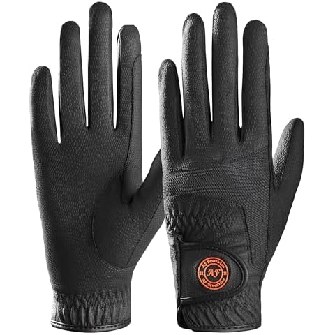 AF EQUESTRIAN Ladies Premium Riding Gloves Cover