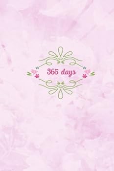 Paperback 365 Days: Blank Lined Journal/ 4 Lines per Day with Daily Check Boxes, Pink (365 Day Blank Journals) Book