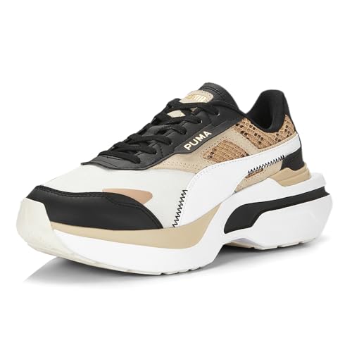 PUMA Womens Kosmo Rider PRM Lace Up Sneakers Shoes Casual - Beige, Black, White2