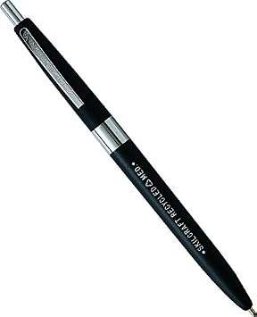 SKILCRAFT Recycled Ballpoint Pen Black Ink Fine Point 12/Box 7520-01-386-1618