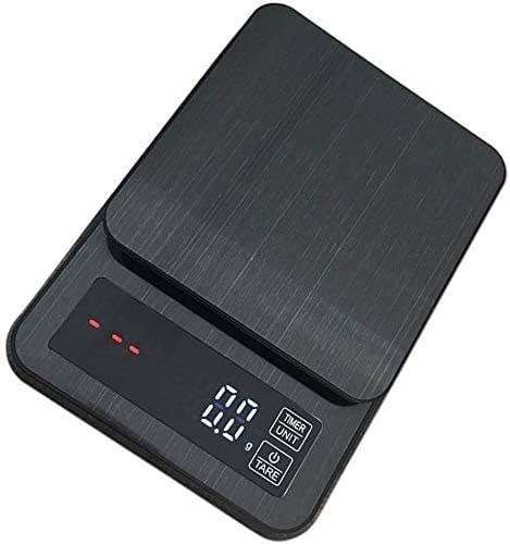 Electronic Scales Scale ABS Plastic Jewelry Coffee Kitchen Food Digital Display with LCD HD for Medicinal Materials Tea Measurement H