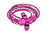 Wraps Wearable Braided Wristband Headphone Earbuds, Classic Pink (WRAPSCPIN-V5)