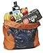 O-WITZ Reusable Grocery Bags | Vibrant Tote Bag For Groceries, Gym, Beach Gear, Toys & More | Washable Design With Large Handles For Maximum Convenience | Folds Into A Small Pouch, 5 Pack, Dogs
