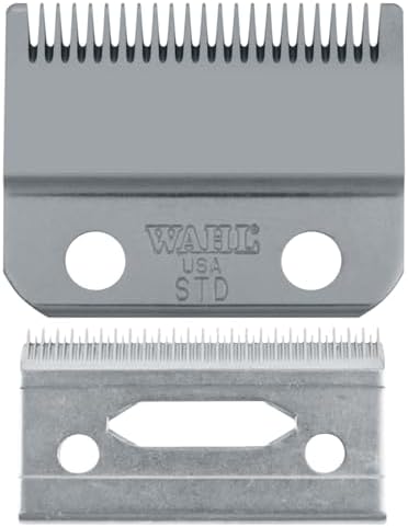 Wahl Professional Stagger-Tooth 2-Hole Clipper Blade #2161 - For the 5 Star Series Cordless Magic Clip - Includes Oil and Screws