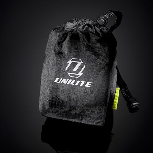 Image of Unilite HL-4R Rechargeable LED Headlamp 275 Lumens, Red Night Vision, USB-C Charging, Waterproof, Non-Slip Silicone Headband