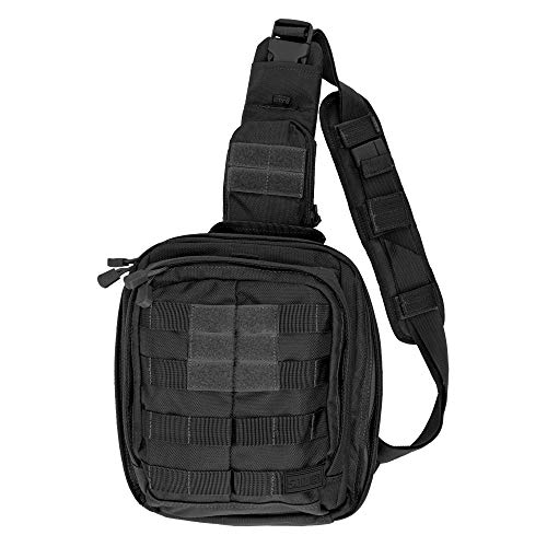 5.11 Rush Moab 6 Tactical Sling Pack Military Molle Backpack Bag, Style 56963, Black #TOP3