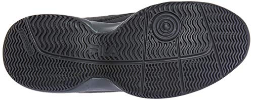 Fila Lugano 6.0, Tênis Masculino, Preto (Preto/Cinza/Branco), 41