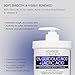 Advanced Clinicals 10% Glycolic Acid + Lactic Acid Lotion Exfoliant Moisturizing Cream With Hyaluronic Acid Moisturizer | AHA Exfoliating Body Cream Improves Look Of Uneven Rough Skin Texture, 16 Oz