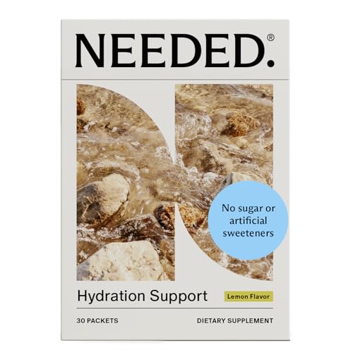 Needed Hydration Support with Electrolytes for Pregnancy & During Lactation & Trace Minerals 30 Packets Lightly Sweetened with Real Fruit Lemon
