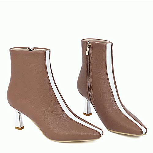 Si Diosa Moda Donna Dress Stivali Tacco Kitten