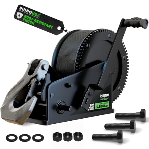 Rhino USA Heavy-Duty Winch