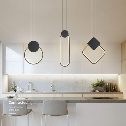 Lámparas colgantes LED de 12W para iluminar tu sala de estar o comedor moderno 4