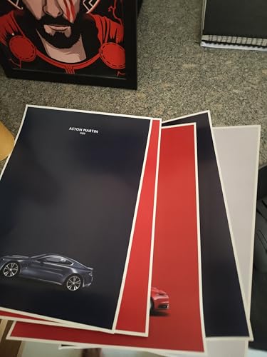 Image of Live Mad Live Crazy Pack of 3 - Lamborghini Super Cars Wall Posters 8.3X11.7 inch (A4 Size) Included Glue Dots, Paper Home Decor Art Poster For Bedroom, Living room, Office, No Frame
