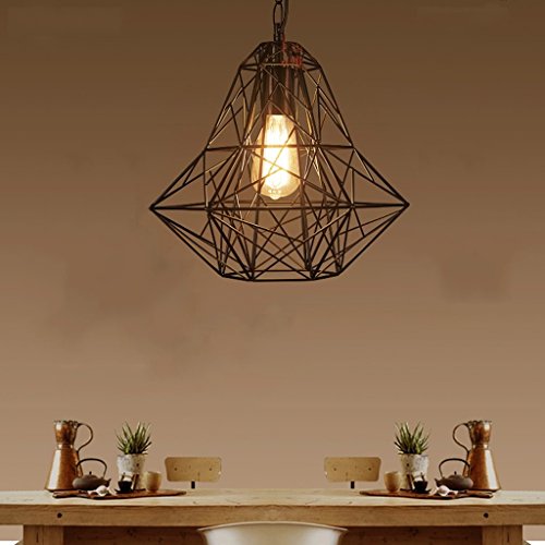 Suspension CLSDRZC en fer pour illuminer un salon au plafond haut