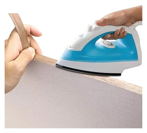 Cinta para bordes de roble auténtico termoadhesiva de 35mm para cantos de muebles de madera 4
