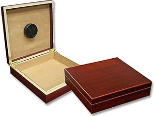Prestige Import Group - The Chateau Small Cigar Humidor - Capacity: 20 Cigars
