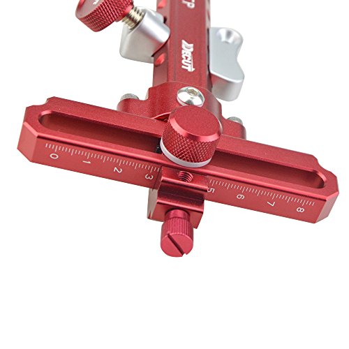 Sharrow Archery Compound Bow Sight Single Pin Fiber Scope Sight With 4X/6X/8X Magnification Lens Hunting Accessories (Red, 4X) #TOP3