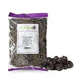Grape Tree Pitted Prunes (1KG) Natural Raw Dried Fruit, Bulk Ready To Eat Prunes Pitted. Perfect For Snacking & Baking. High In Fibre, Low Fat - Sticky and rich, No added Sugar