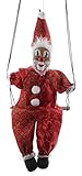 schaukelclown Clown auf Schaukel Unbekannt Mel-O-Design Deko Clown auf Schaukel Rot