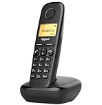 Gigaset A170 - Cordless DECT Telephone - Illuminated Graphic Display - Easy to Use - Simple Installation, Black [UK Version]