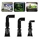 Aquarium Entenschnabel-Düse, 360 ° drehbarer Kunststoff Wasserauslassrohr für Aquarien, Flexibles Aquarium Wasserauslass Rohrpumpe für Aquarium Fish Tanks