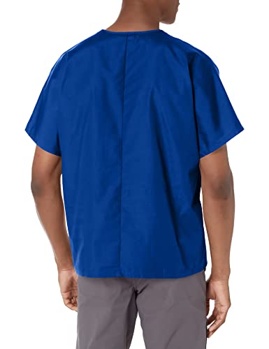 Image of Cherokee Scrubs for Women and Men Unisex V-Neck Tunic Nursing Scrub Top with Chest Pocket, Tuckable Durable Fabric - 4777 | 1 Chest Pocket For Essentials, Traditional Fit, Durable Construction, Comfortable Knit Details, Easy Care, Tuckable Style