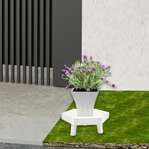 Support pour pots de fleurs extérieur et intérieur avec étagère plante